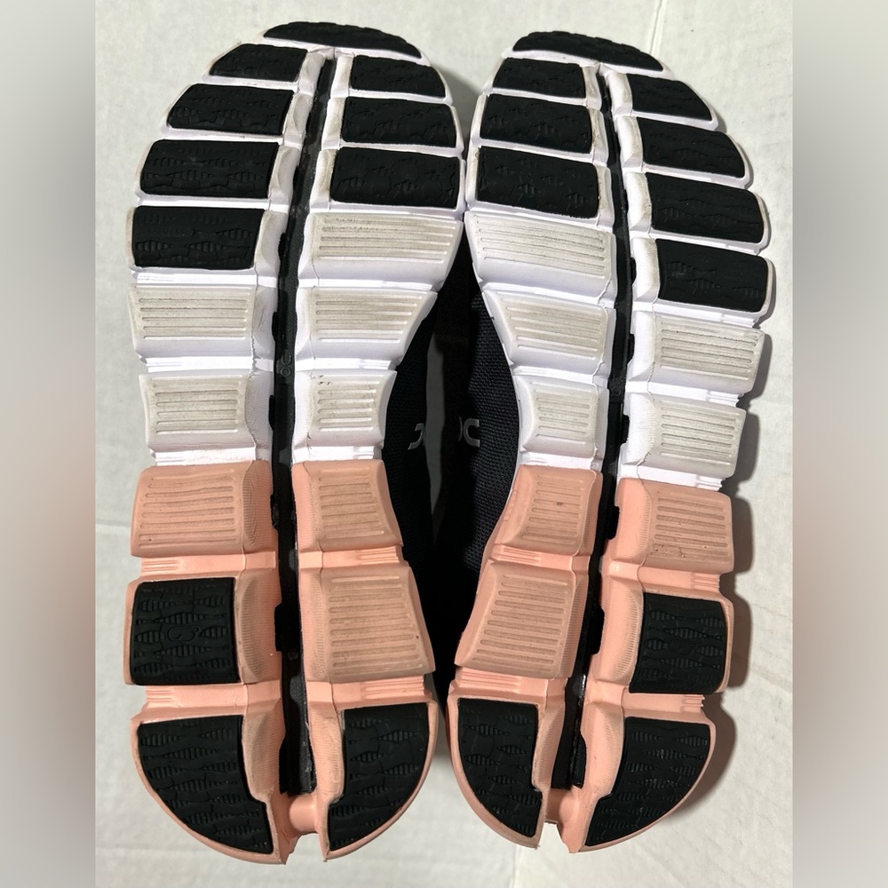 On Running Black Sneakers with Pink Accent - Picture 10 of 10